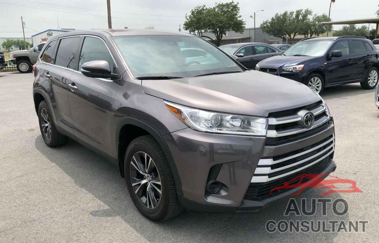 TOYOTA HIGHLANDER 2019 - 5TDBZRFH5KS962245
