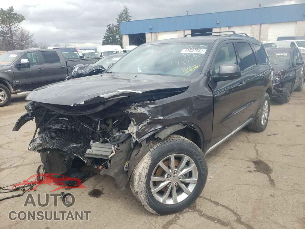 DODGE DURANGO 2017 - 1C4RDJAG3HC833895