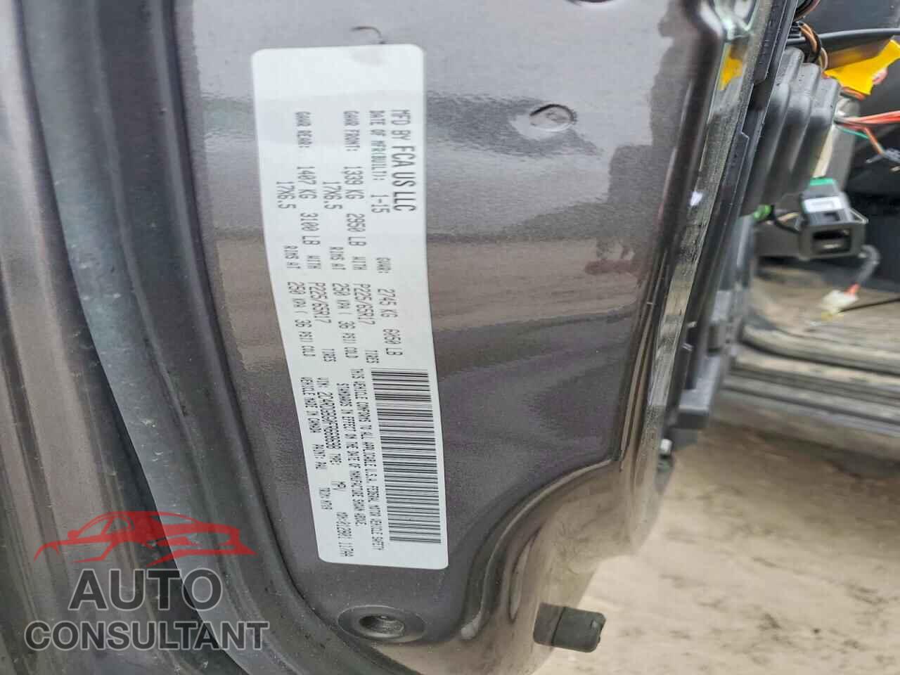 DODGE CARAVAN 2015 - 2C4RDGBG0FR668698