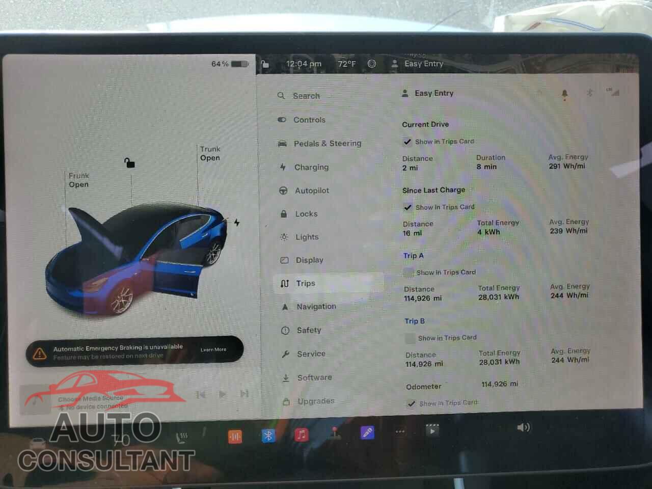 TESLA MODEL 3 2019 - 5YJ3E1EAXKF424943