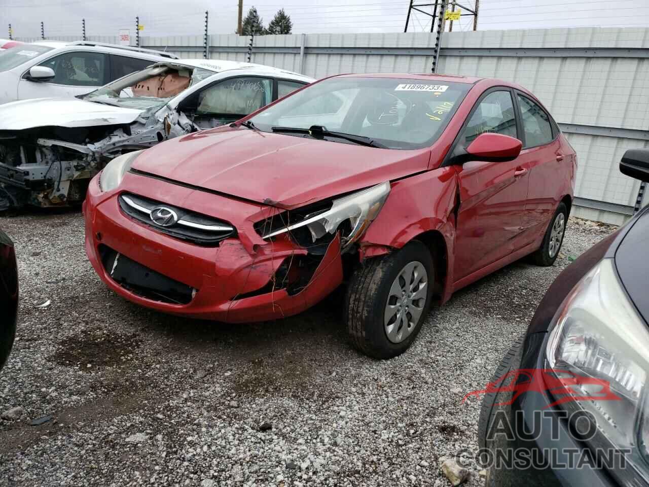 HYUNDAI ACCENT 2017 - KMHCT4AE8HU185775