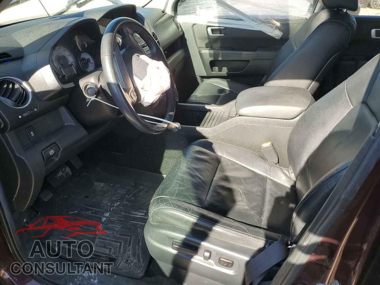 HONDA PILOT 2013 - 5FNYF4H7XDB010276