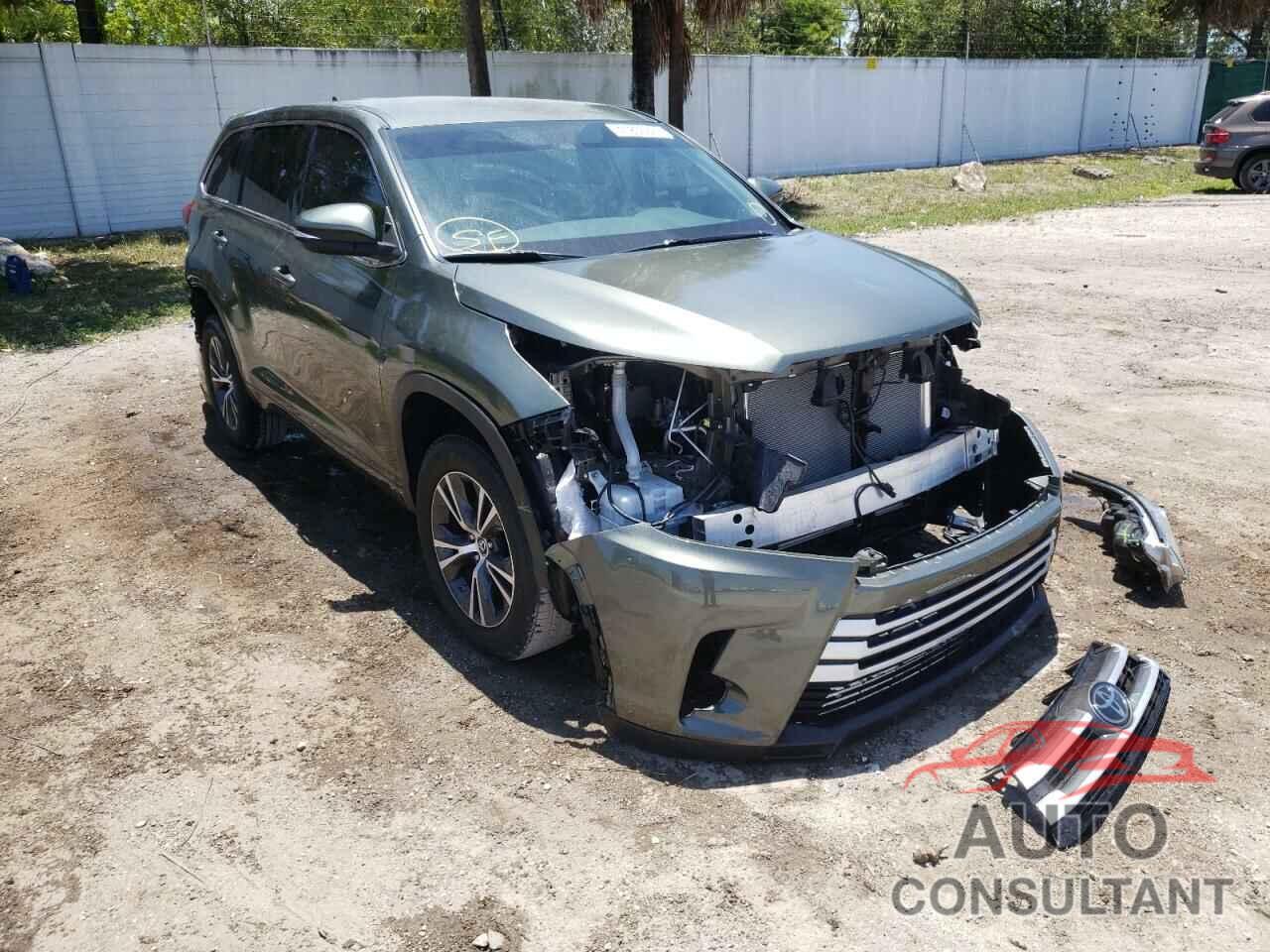 TOYOTA HIGHLANDER 2018 - 5TDZZRFHXJS247040
