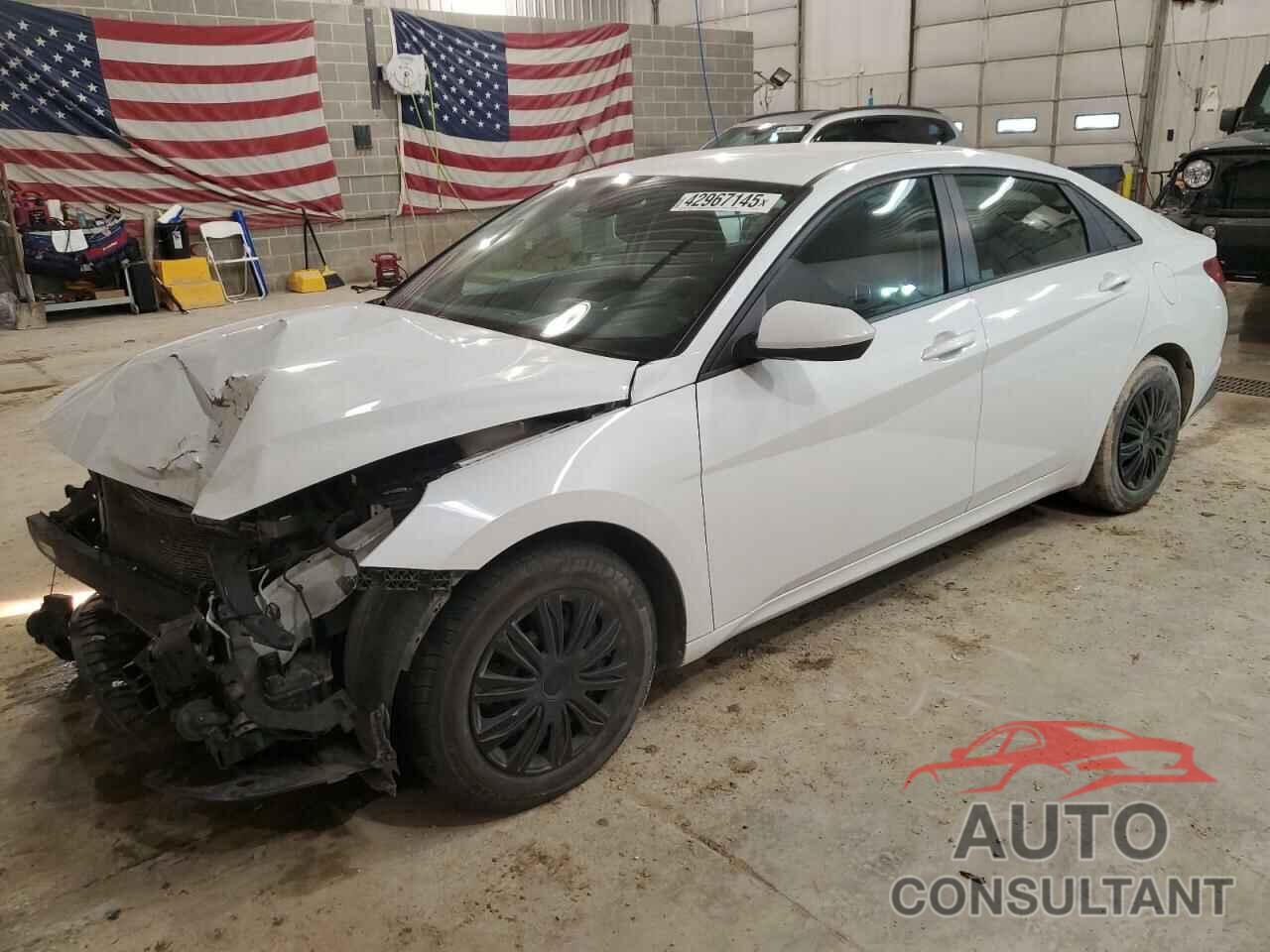 HYUNDAI ELANTRA 2021 - 5NPLL4AG6MH032807