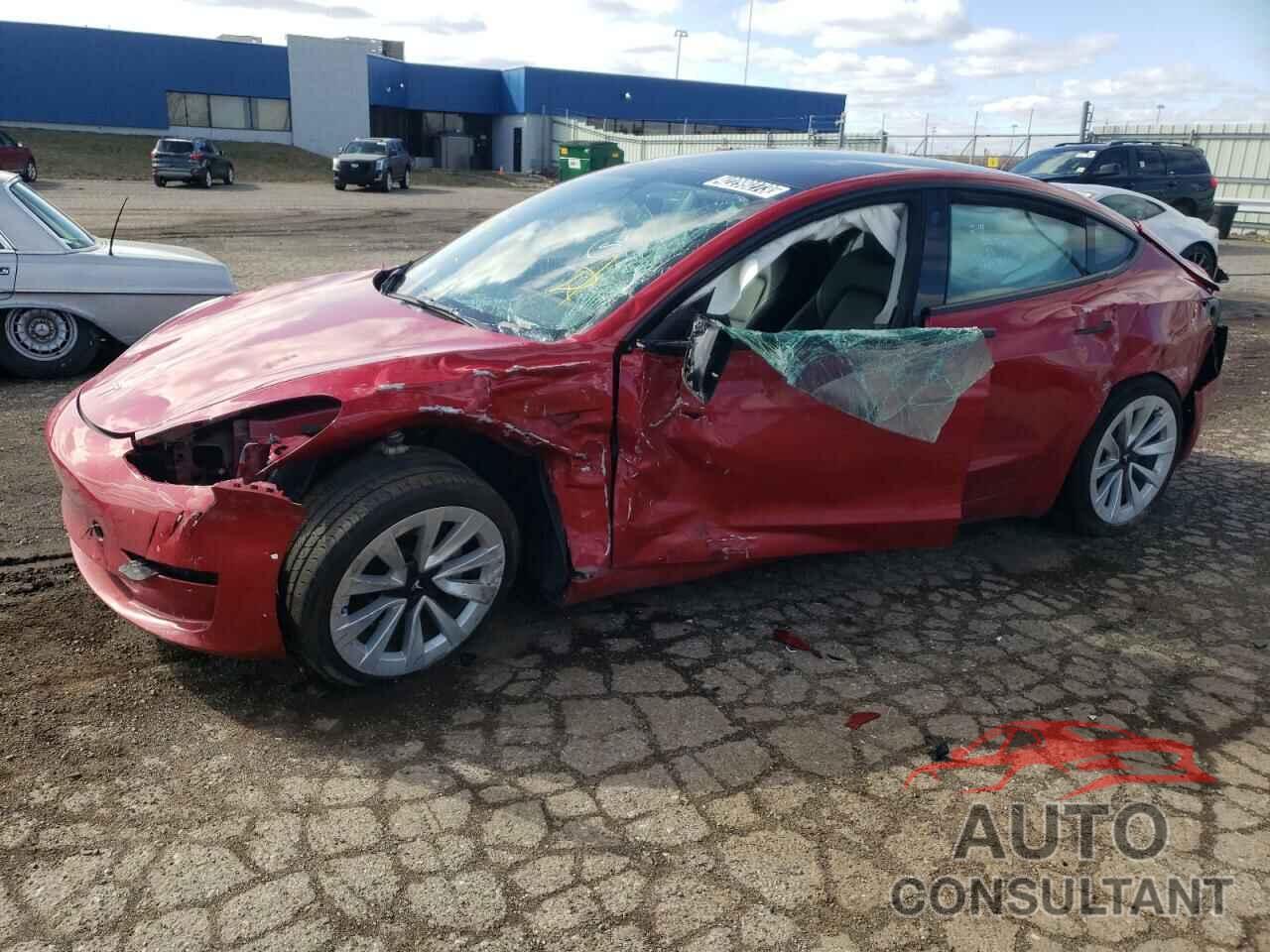 TESLA MODEL 3 2022 - 5YJ3E1EA1NF304825