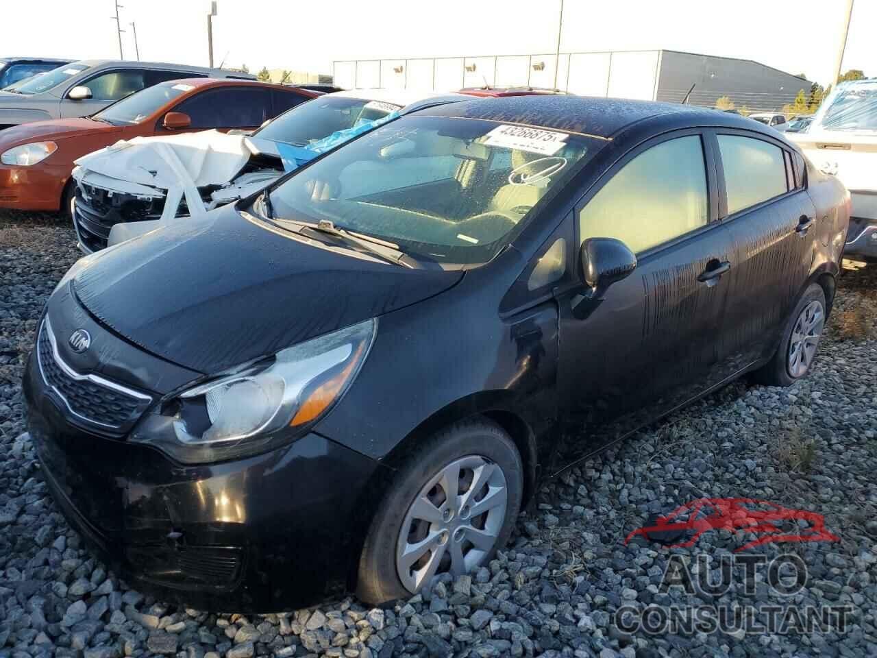 KIA RIO 2013 - KNADN4A38D6158217