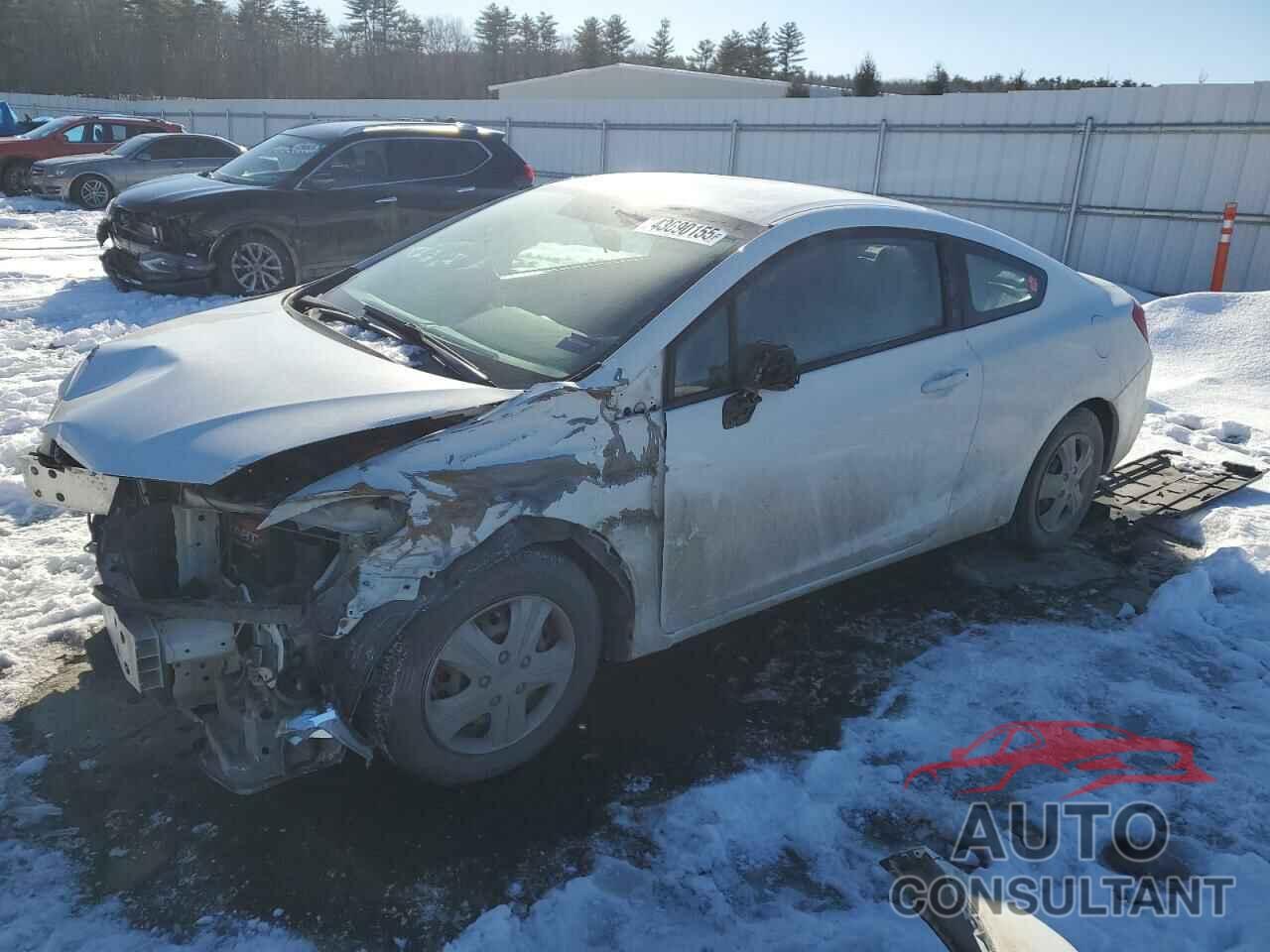 HONDA CIVIC 2012 - 2HGFG3B52CH548728