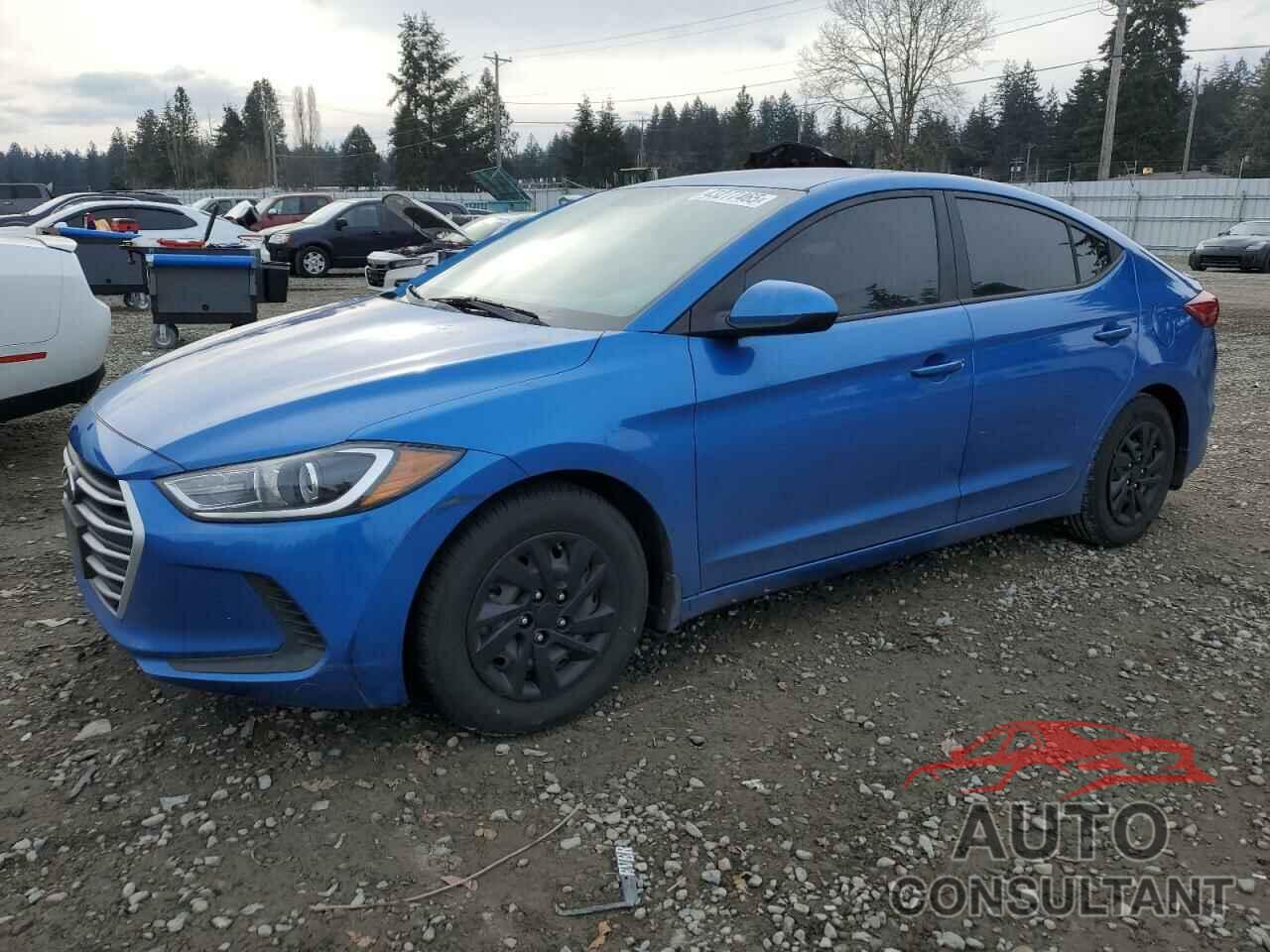HYUNDAI ELANTRA 2017 - KMHD74LF5HU394891