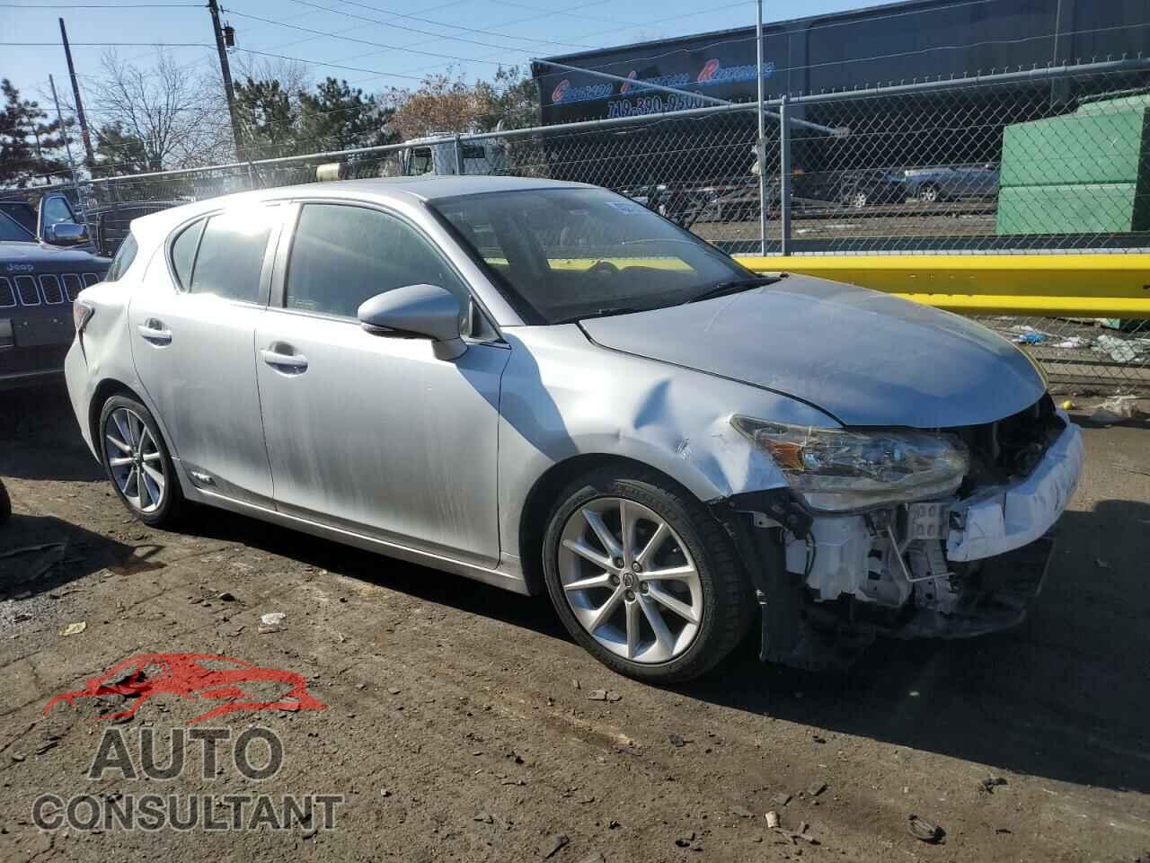 LEXUS CT 200 2012 - JTHKD5BH4C2111333