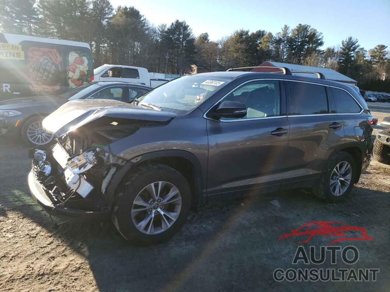 TOYOTA HIGHLANDER 2016 - 5TDBKRFHXGS323077