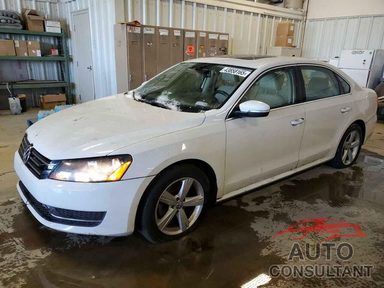 VOLKSWAGEN PASSAT 2012 - 1VWBP7A30CC079336