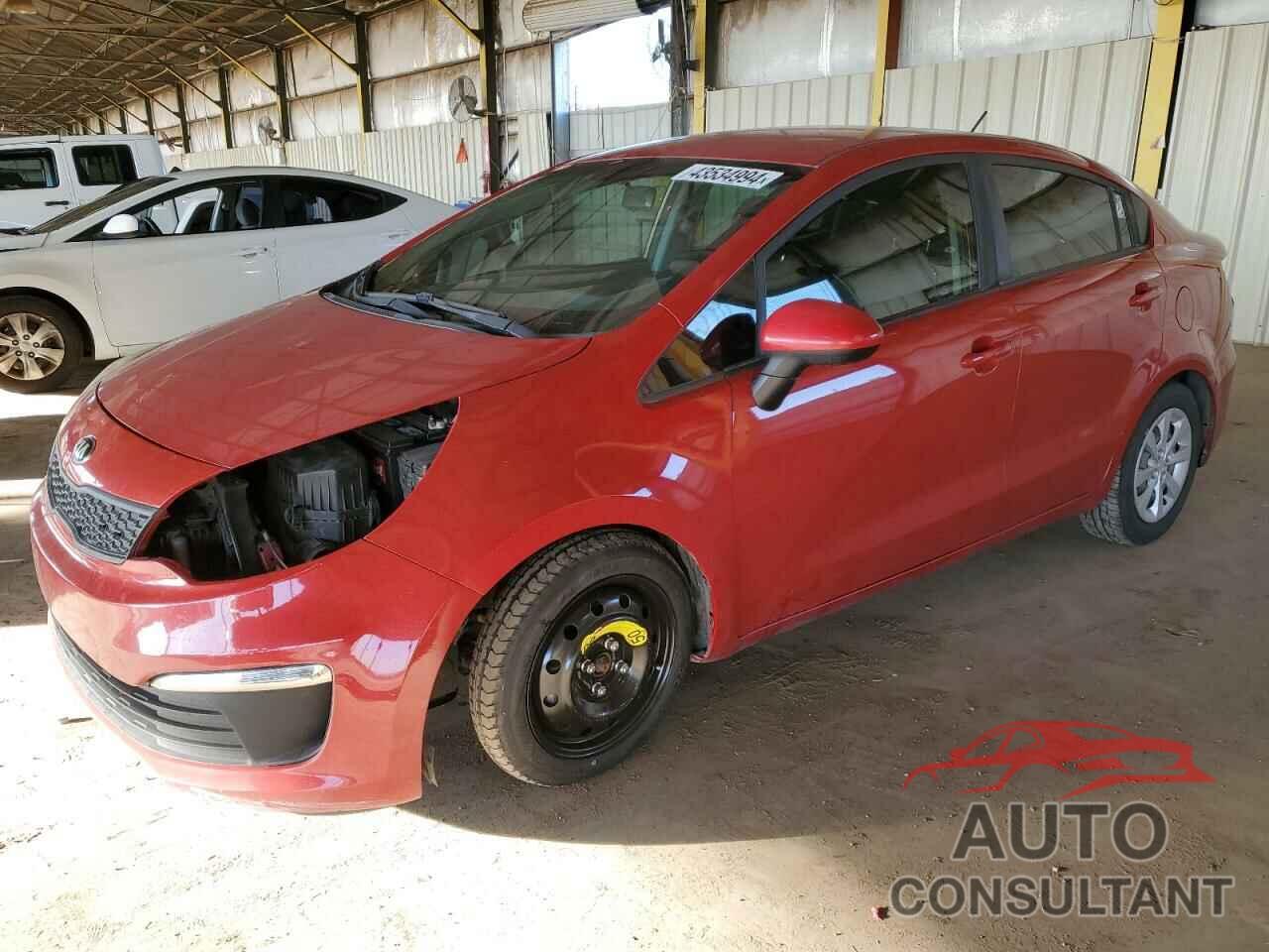 KIA RIO 2017 - KNADM4A34H6006816