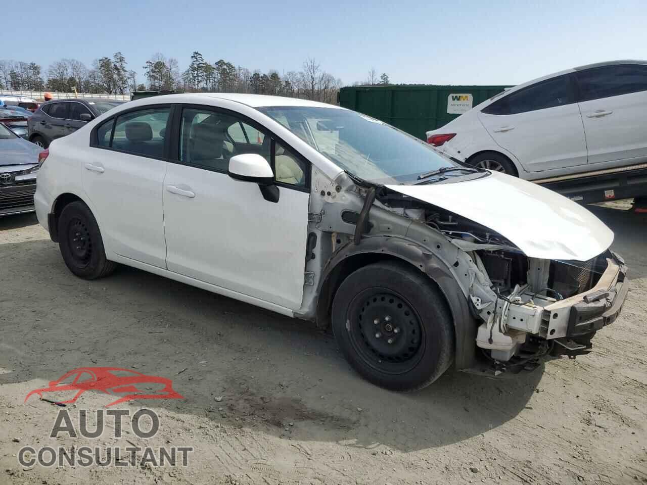 HONDA CIVIC 2013 - 19XFB2F57DE052452