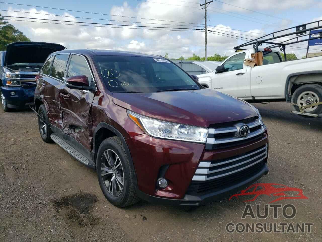 TOYOTA HIGHLANDER 2019 - 5TDZZRFH9KS346790