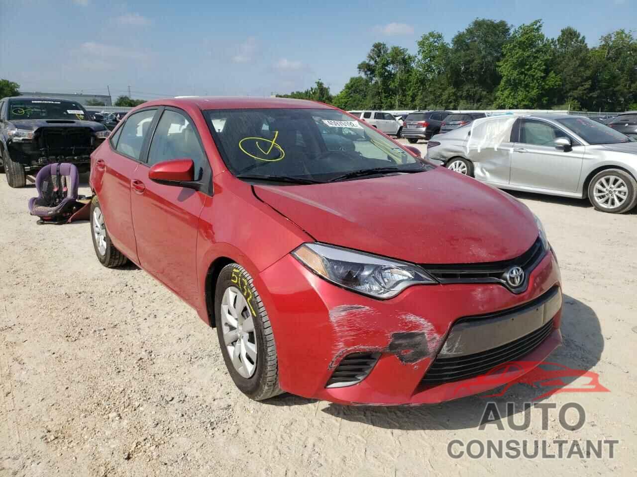 TOYOTA COROLLA 2016 - 5YFBURHE0GP482924