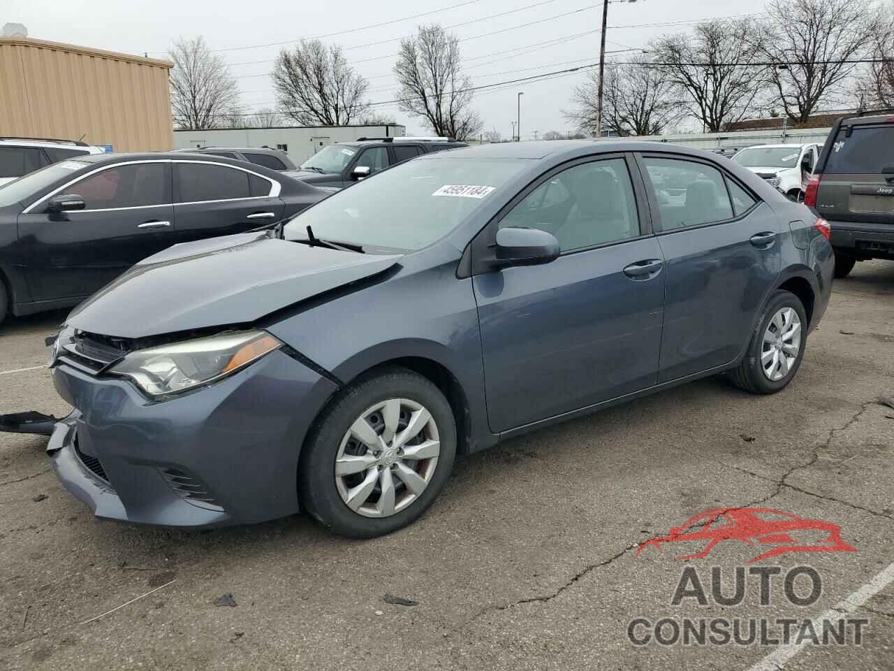 TOYOTA COROLLA 2016 - 5YFBURHE8GP502322