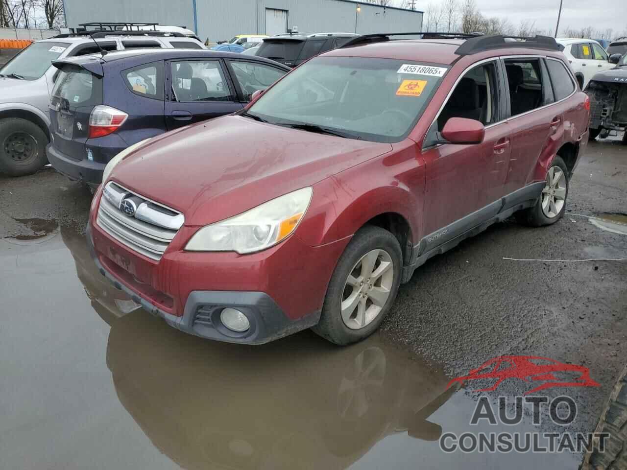 SUBARU OUTBACK 2014 - 4S4BRBCCXE3208324