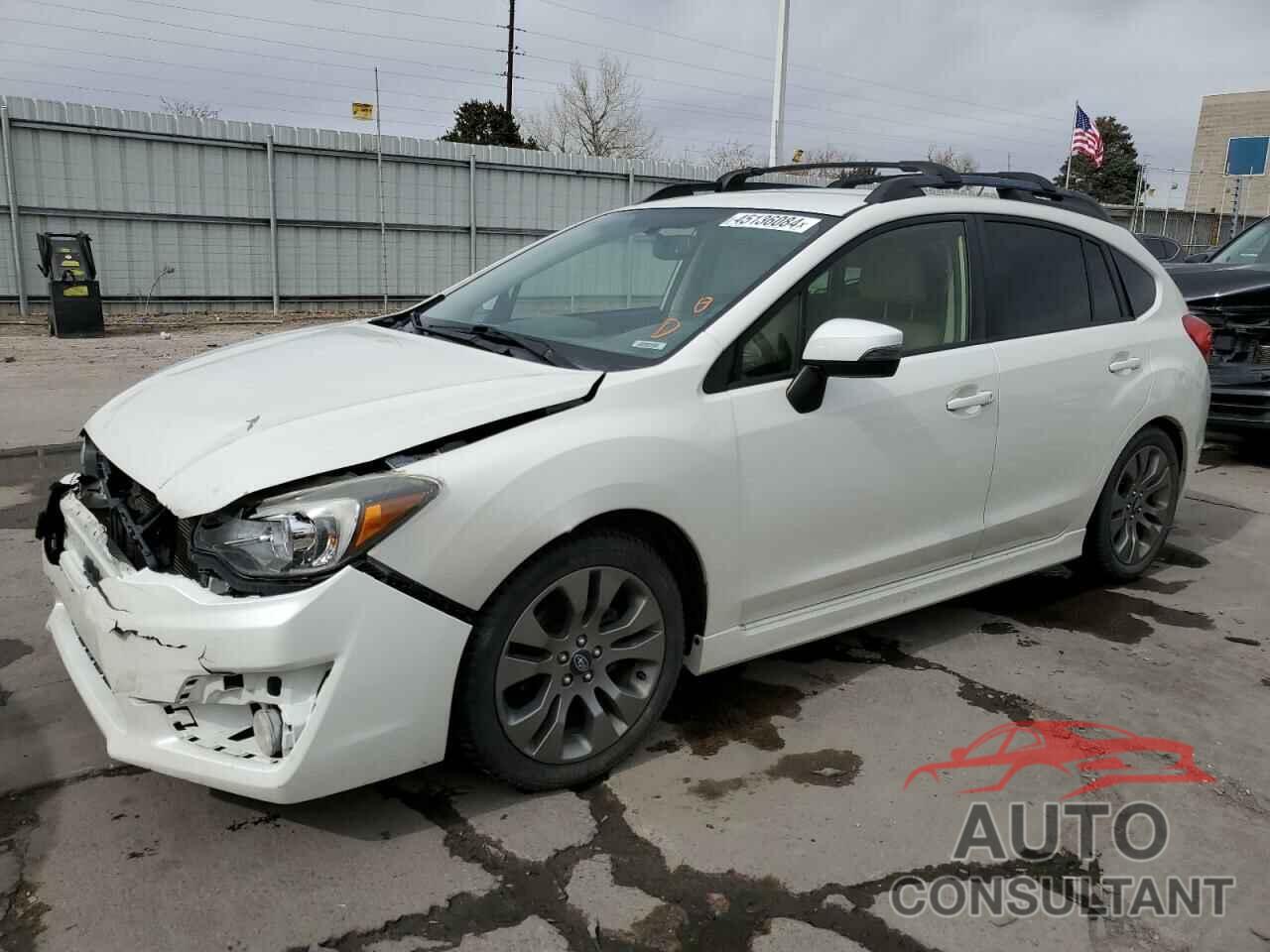 SUBARU IMPREZA 2016 - JF1GPAP65G9231028