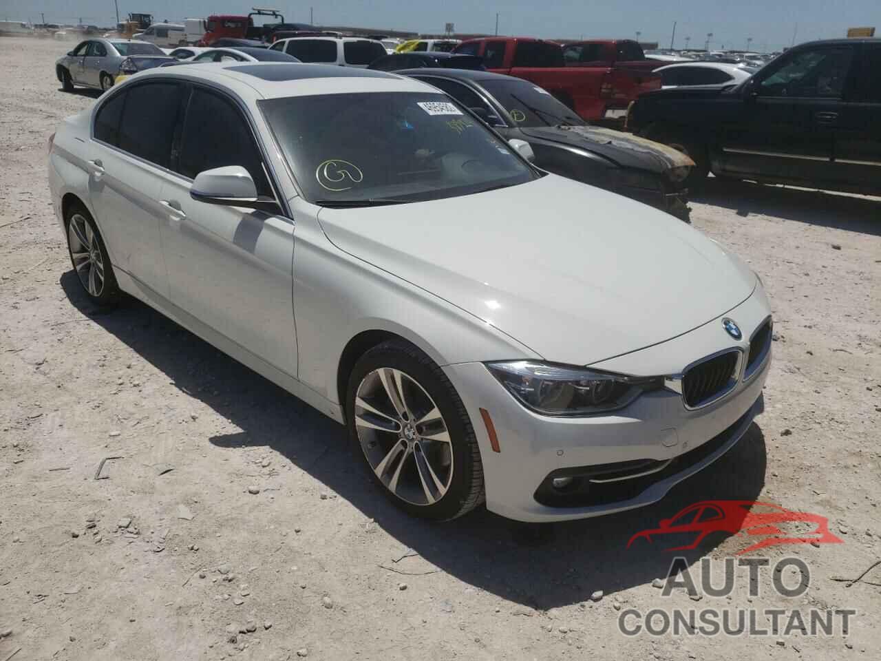 BMW 3 SERIES 2016 - WBA8B3C59GK383924