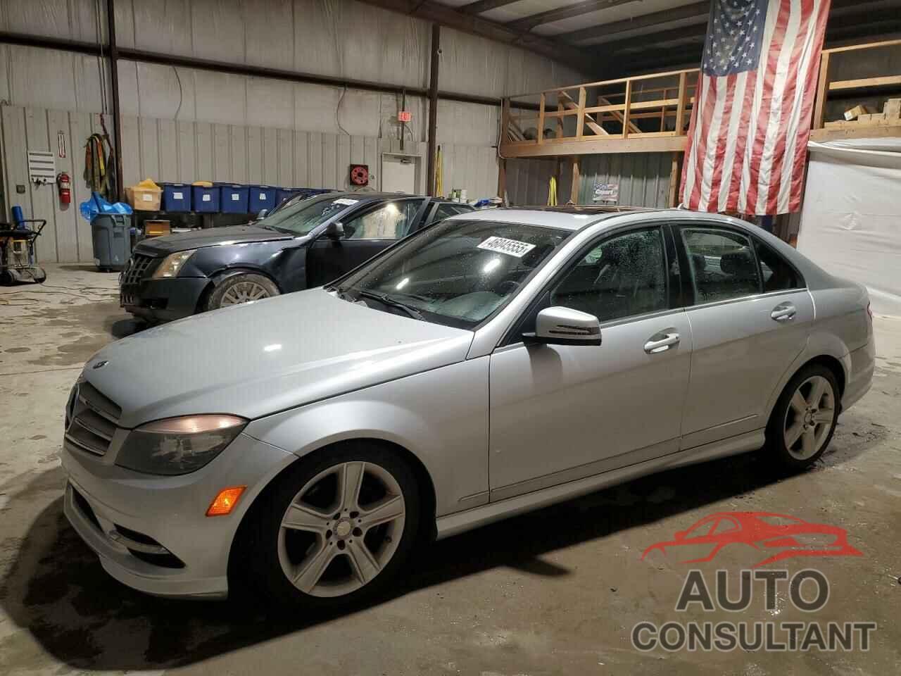 MERCEDES-BENZ C-CLASS 2011 - WDDGF8BB7BR155336