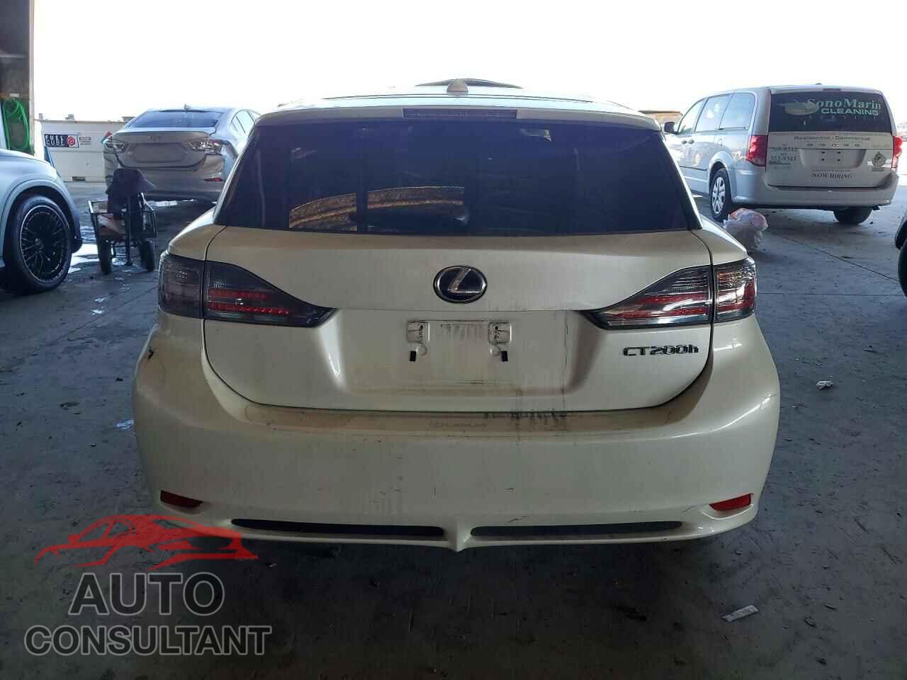 LEXUS CT 200 2012 - JTHKD5BH0C2099794