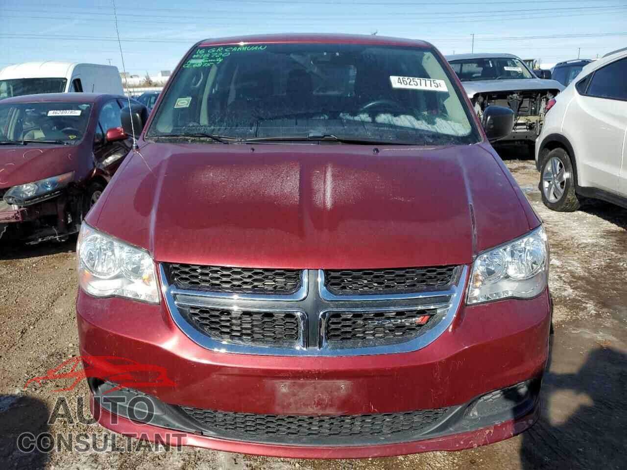 DODGE CARAVAN 2016 - 2C4RDGBGXGR169621