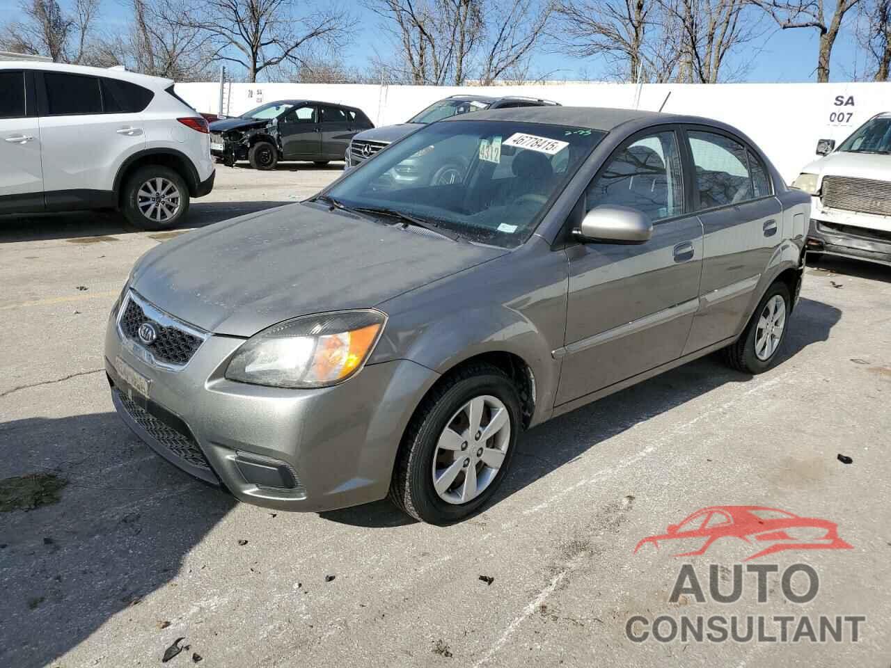 KIA RIO 2011 - KNADH4A37B6734903