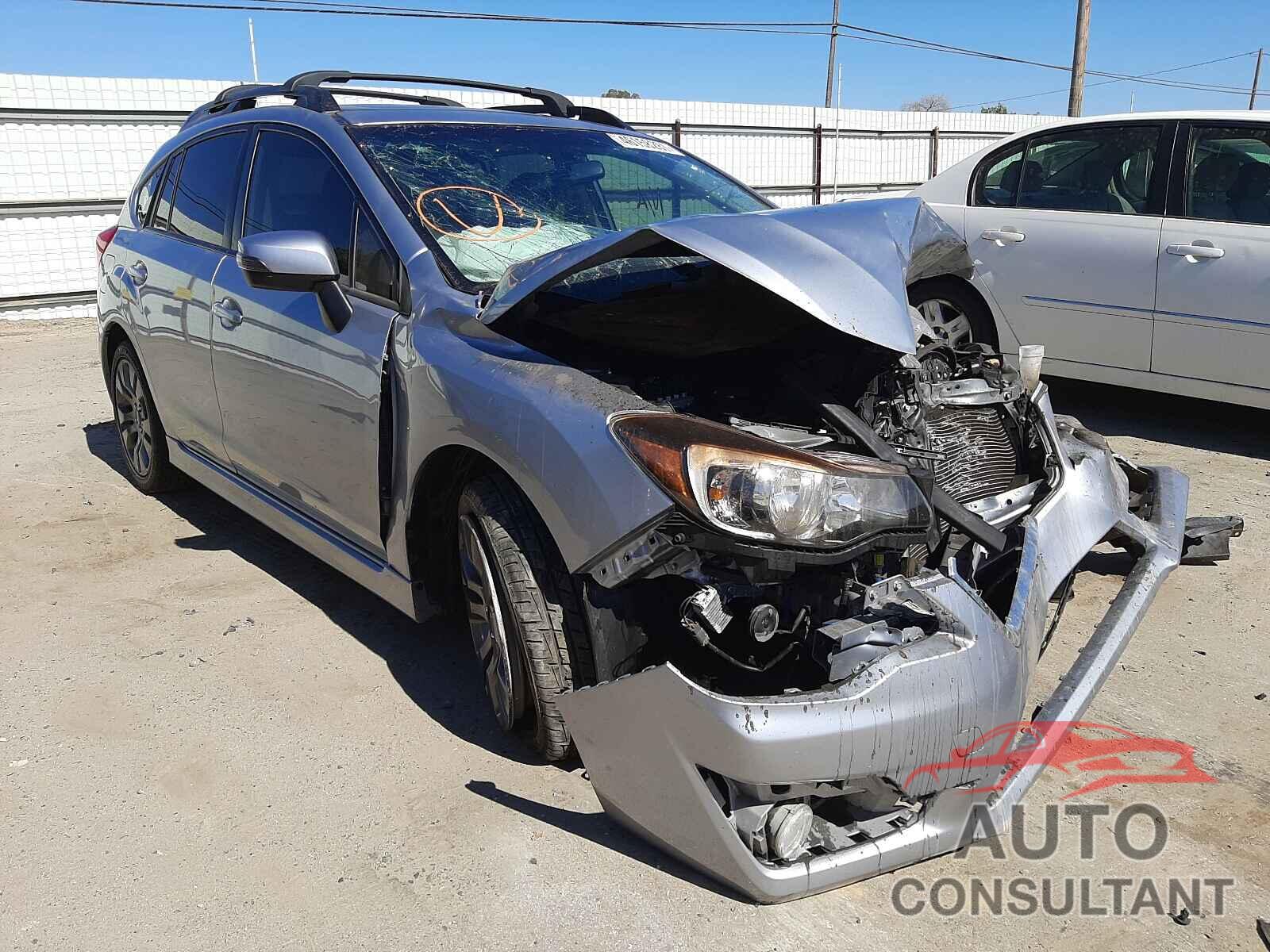 SUBARU IMPREZA 2016 - JF1GPAP68GH299457
