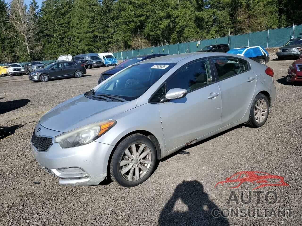 KIA FORTE 2014 - KNAFX4A64E5227392