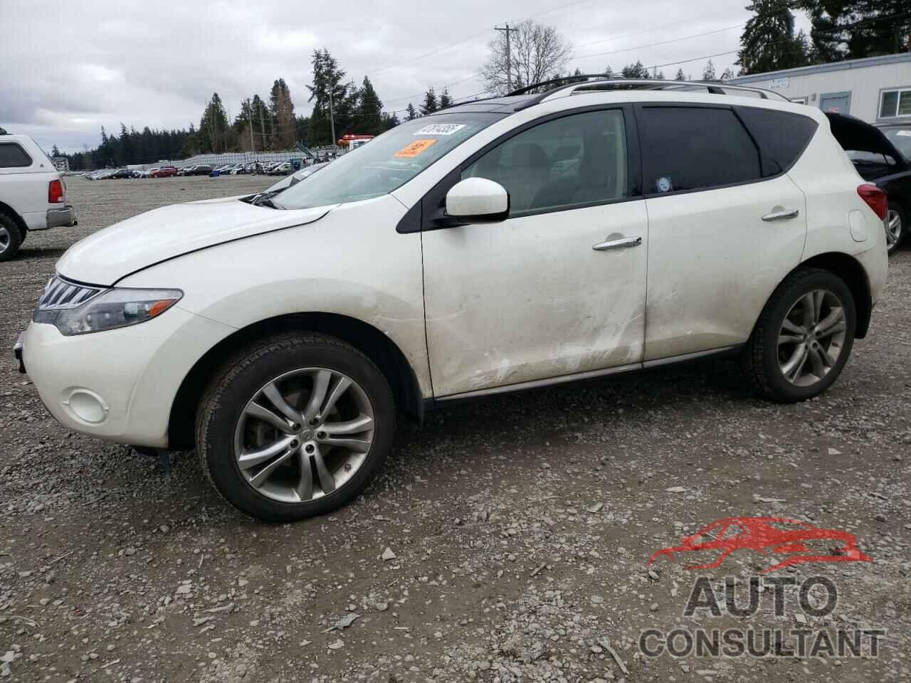 NISSAN MURANO 2010 - JN8AZ1MWXAW131390