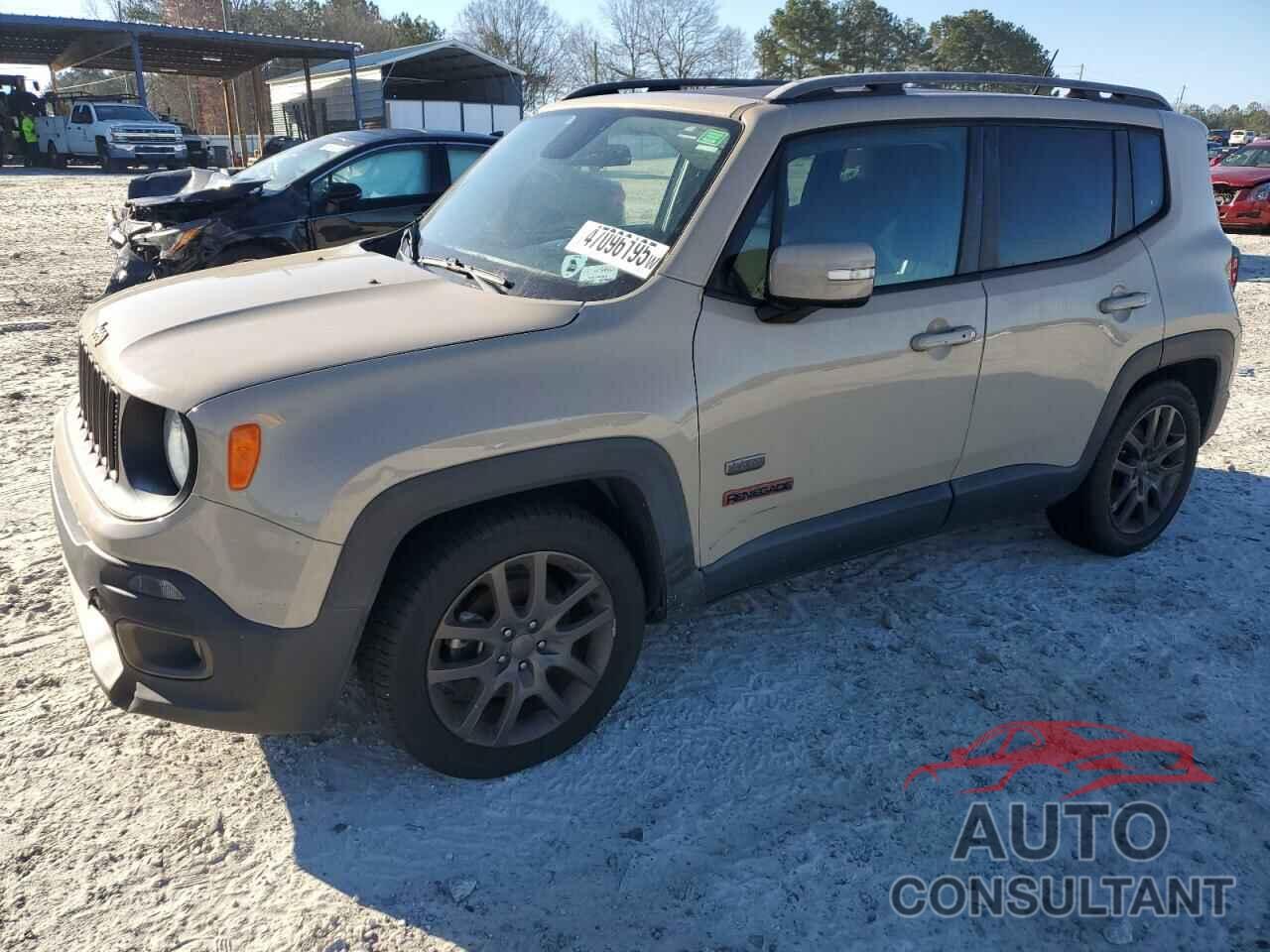 JEEP RENEGADE 2016 - ZACCJABT4GPC70876