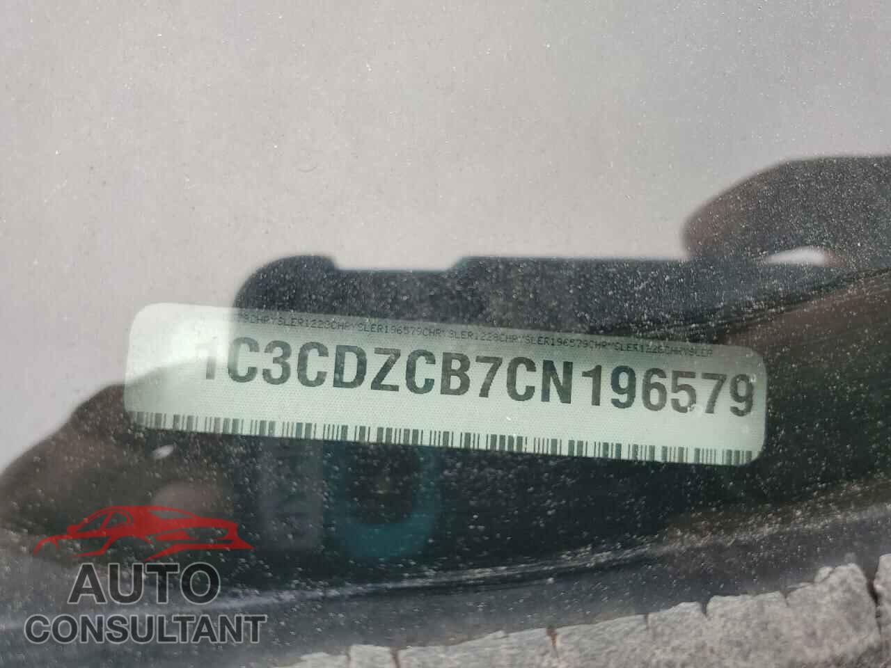 DODGE AVENGER 2012 - 1C3CDZCB7CN196579