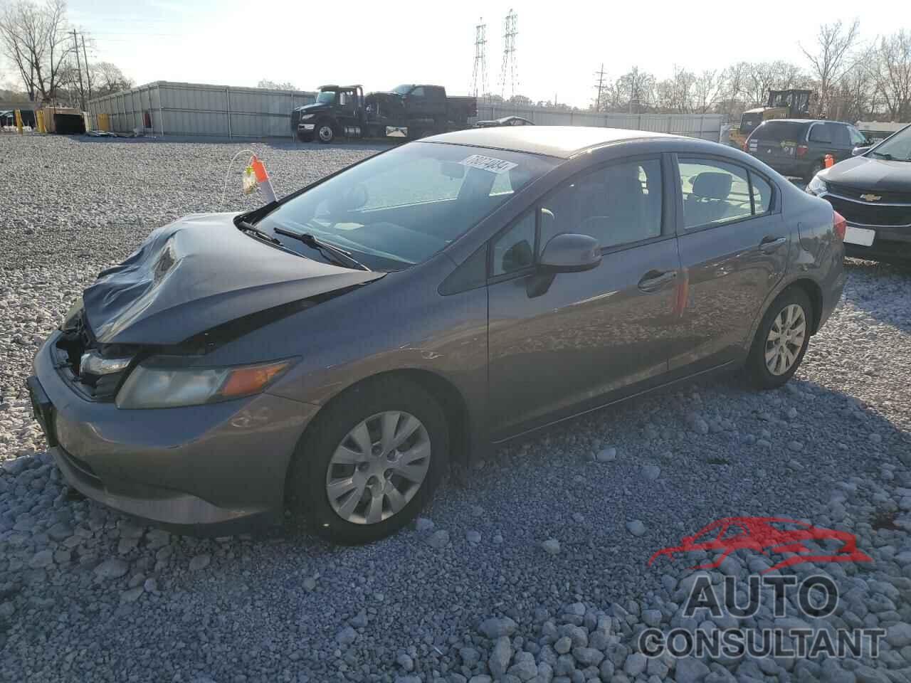 HONDA CIVIC 2012 - 19XFB2F54CE019195