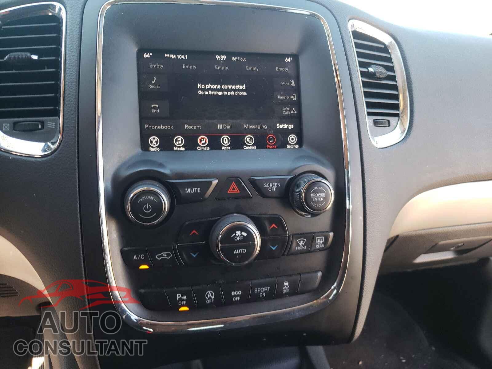 DODGE DURANGO 2018 - 1C4RDHAG7JC302164