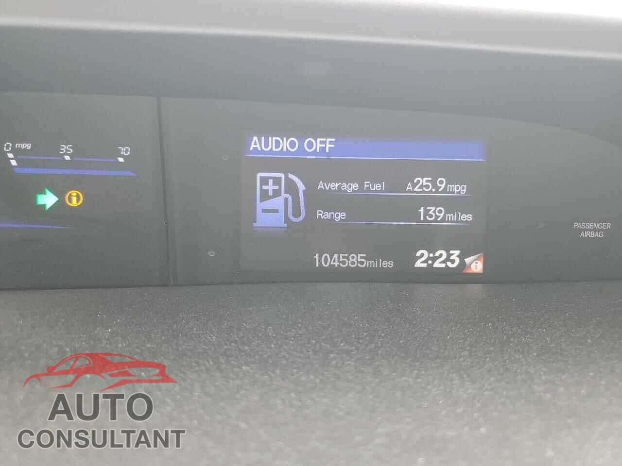 HONDA CIVIC 2012 - 2HGFB2F58CH516997