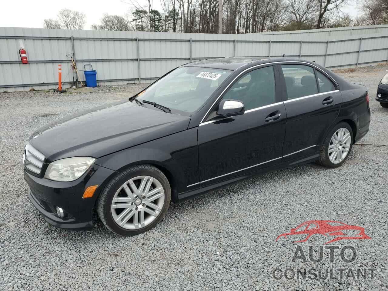 MERCEDES-BENZ C-CLASS 2009 - WDDGF54X49R058533