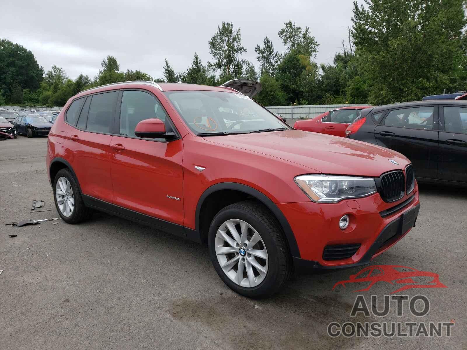 BMW X3 2016 - 5UXWX9C51G0D82701