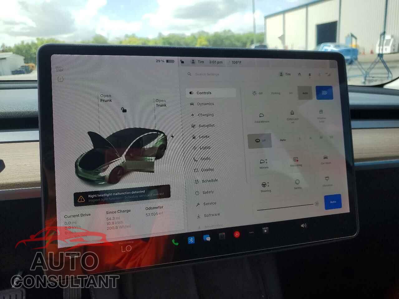 TESLA MODEL 3 2021 - 5YJ3E1EA4MF919352