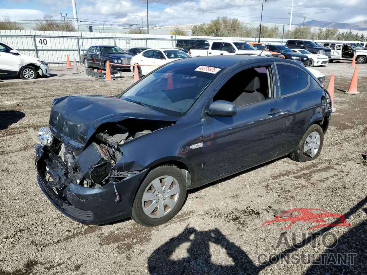 HYUNDAI ACCENT 2010 - KMHCM3AC7AU185391