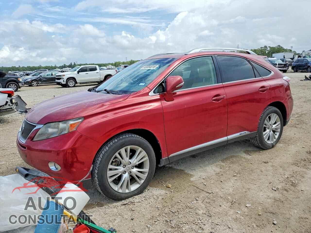 LEXUS RX450 2010 - JTJBC1BA3A2028955