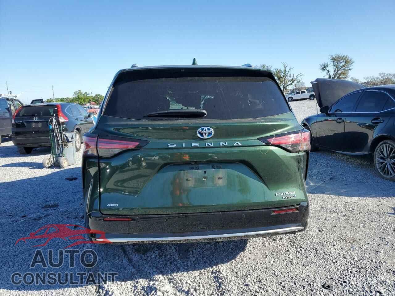 TOYOTA SIENNA 2021 - 5TDESKFC3MS009727