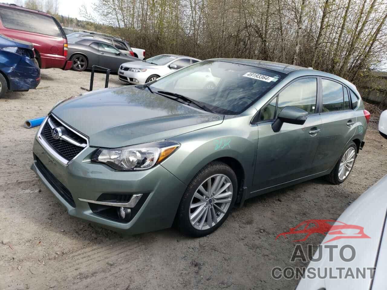 SUBARU IMPREZA 2016 - JF1GPAK64GH349553