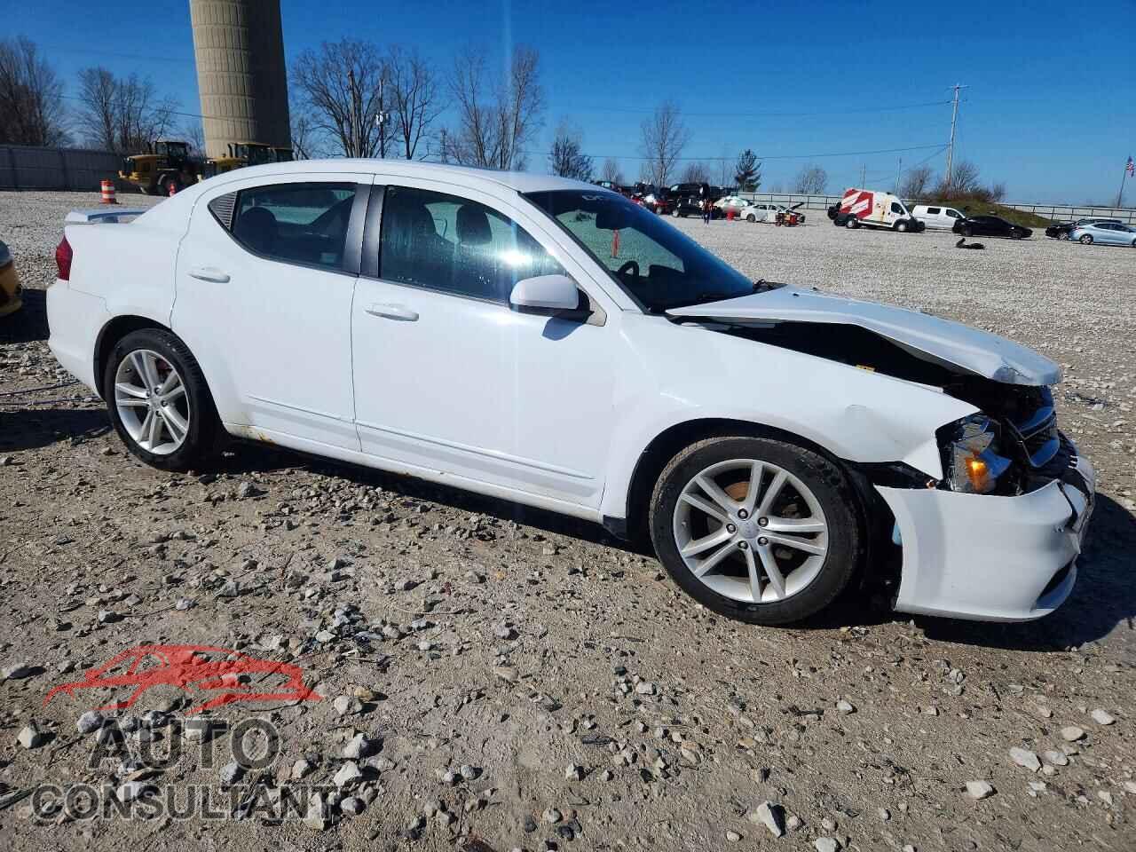 DODGE AVENGER 2012 - 1C3CDZCB3CN213569