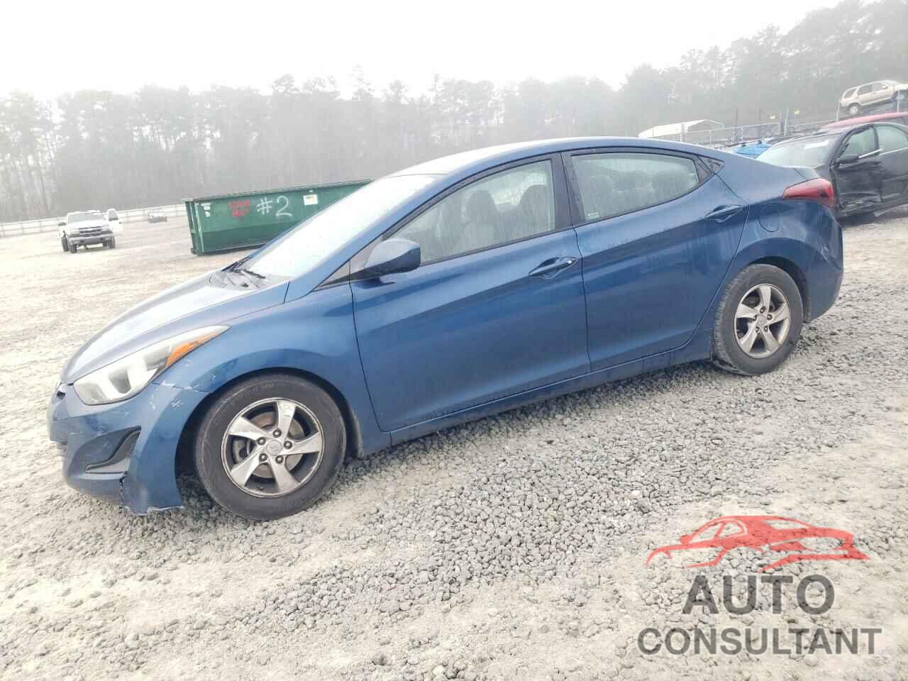 HYUNDAI ELANTRA 2014 - KMHDH4AE5EU210097