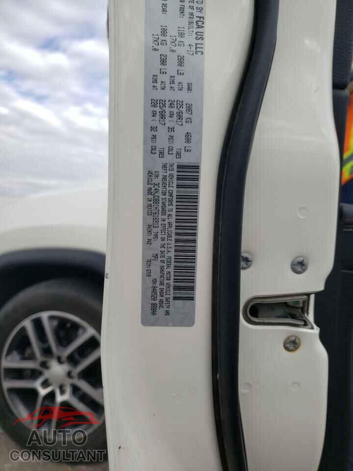 JEEP COMPASS 2017 - 3C4NJDBB1HT616913