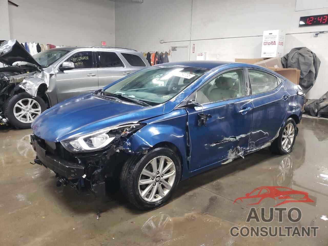 HYUNDAI ELANTRA 2016 - KMHDH4AE1GU639790
