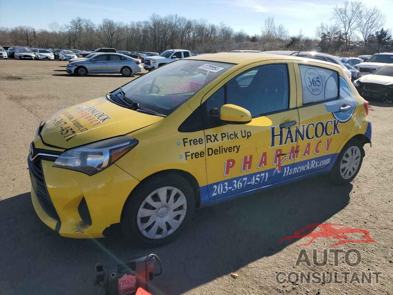 TOYOTA YARIS 2017 - VNKKTUD32HA084573