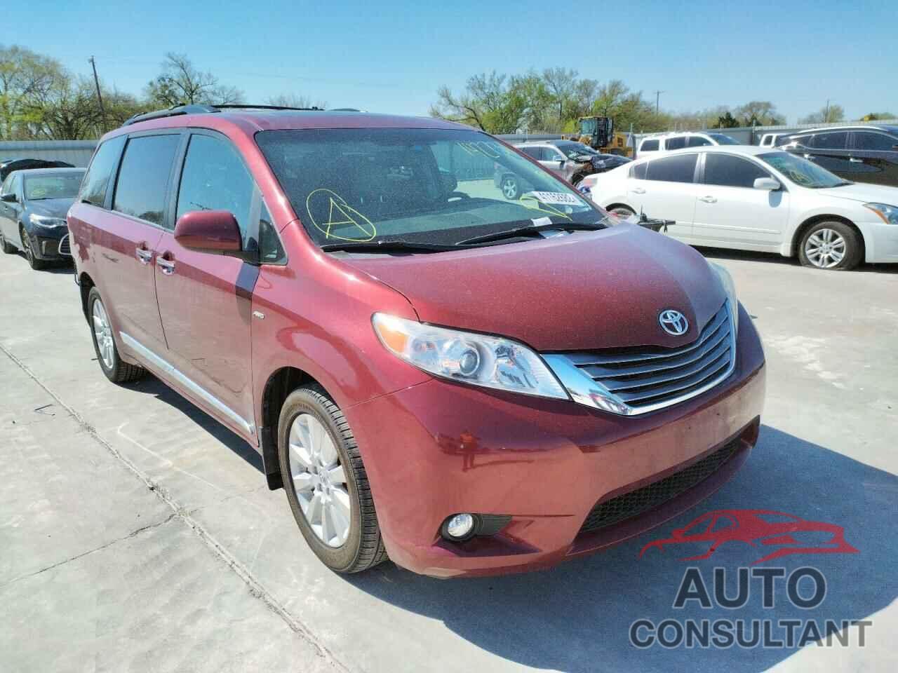 TOYOTA SIENNA 2016 - 5TDDK3DC0GS142731