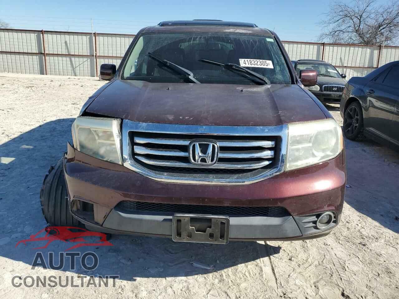 HONDA PILOT 2013 - 5FNYF4H7XDB010276