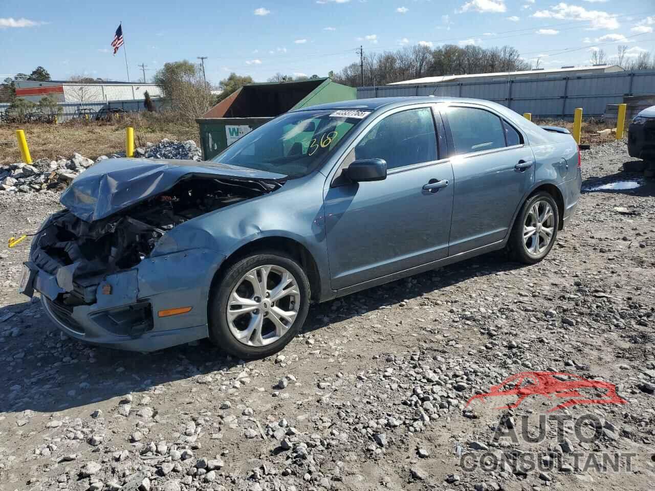 FORD FUSION 2012 - 3FAHP0HA2CR134644